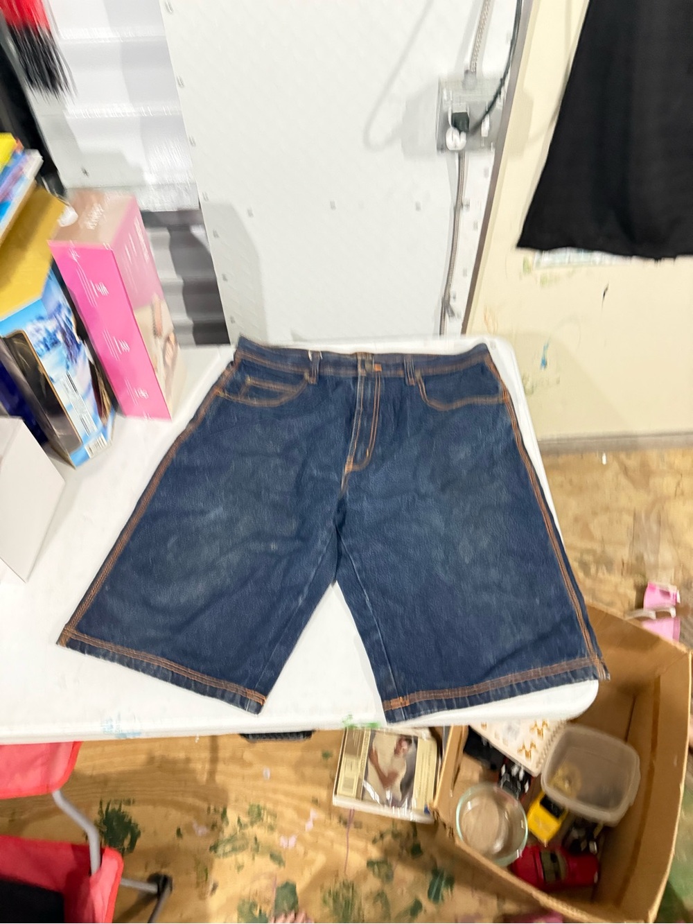 Men's Classic Indigo Denim Jean Shorts